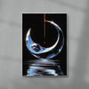 SILENT NIGHT contemporary wall art print by dolorsilentium - sold by DROOL