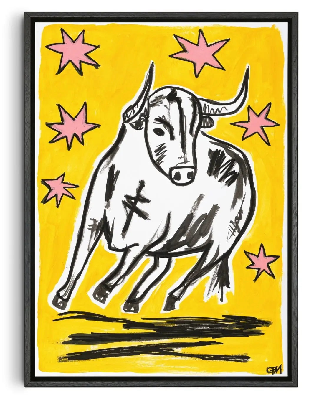 Flee contemporary wall art print by Caitlin Flood-Molyneux - sold by DROOL