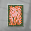The Faune and the SUN contemporary wall art print by Célestin Krier - sold by DROOL