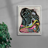 Secret No. 1 contemporary wall art print by LINWENXIN - sold by DROOL