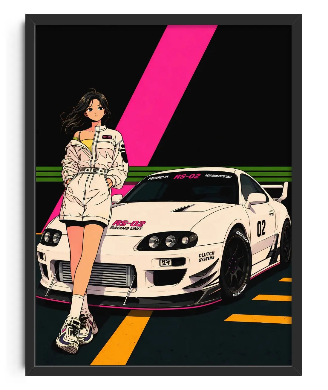 Drift Division 03 contemporary art print by MelancholyMachinations - sold by DROOL