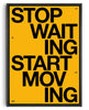 Bild in Galerie-Viewer laden, START MOVING contemporary wall art print by Brad Mead - sold by DROOL