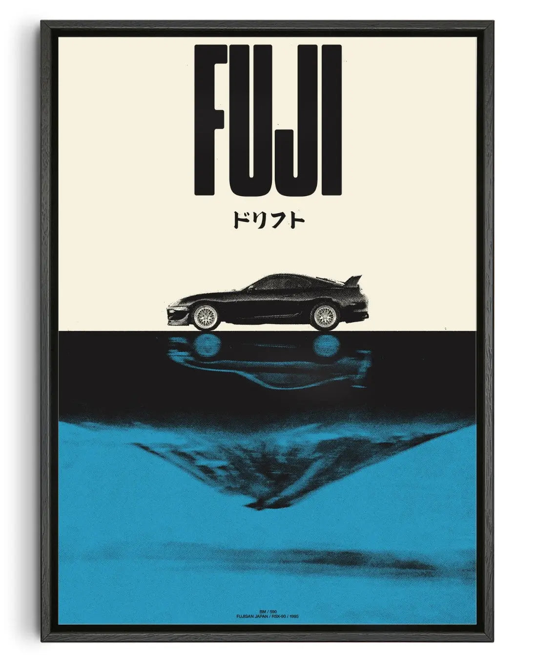 FUJI RSX contemporary canvas print by Brad Mead - sold by DROOL
