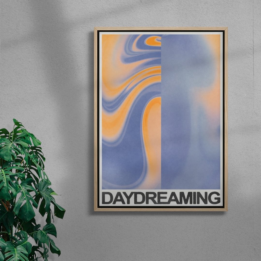 Daydreaming contemporary wall art print by Henry M. - sold by DROOL