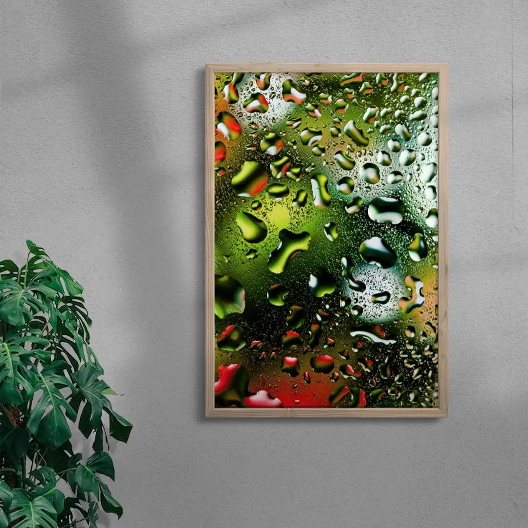 Streetlight contemporary wall art print by Jasmin Javon - sold by DROOL