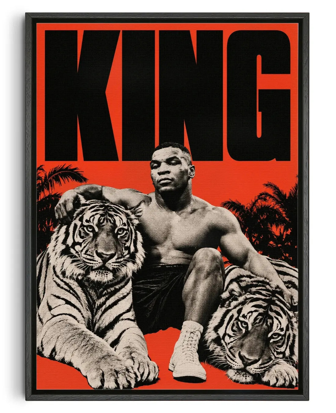 Different Breed contemporary canvas print by Xela - sold by DROOL