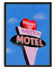 Erotica Motel contemporary wall art print by Laurie Campbell - sold by DROOL