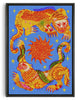 Cargar imagen en el visor de la galería, Celestial Cats contemporary wall art print by Kwonny - sold by DROOL
