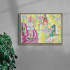 Dogpogo contemporary wall art print by Firpal Jawanda - sold by DROOL