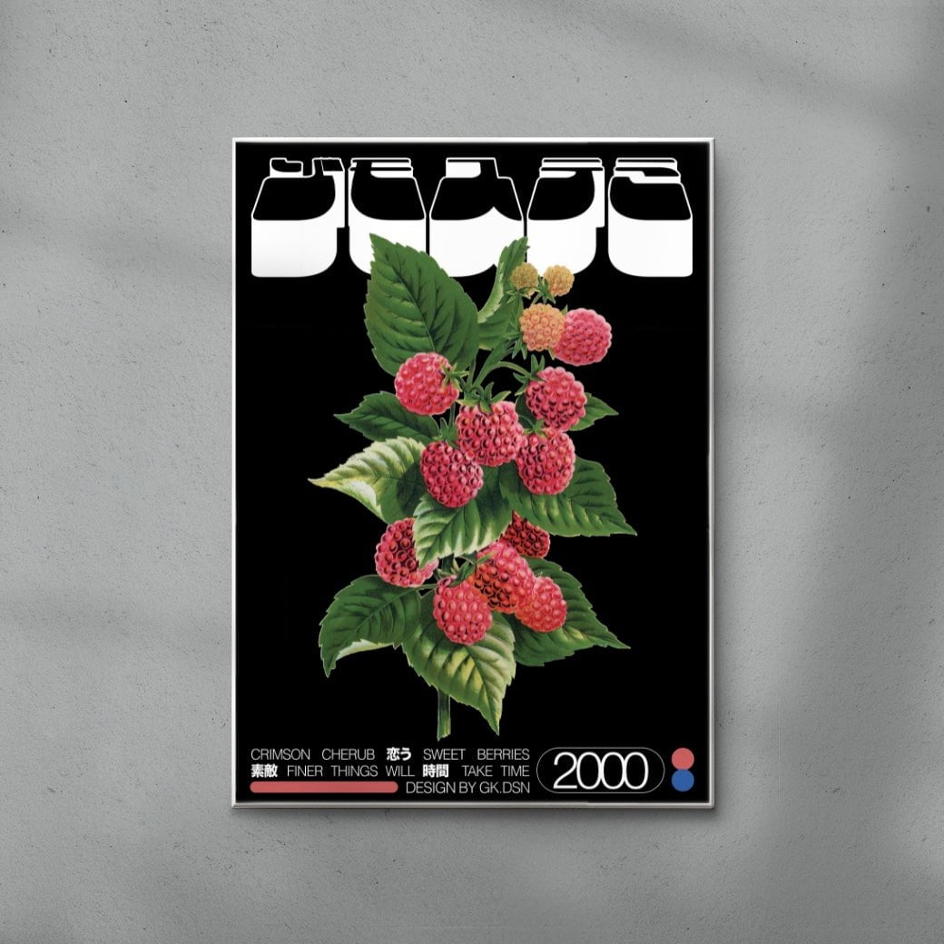 Cherub contemporary wall art print by George Kempster - sold by DROOL