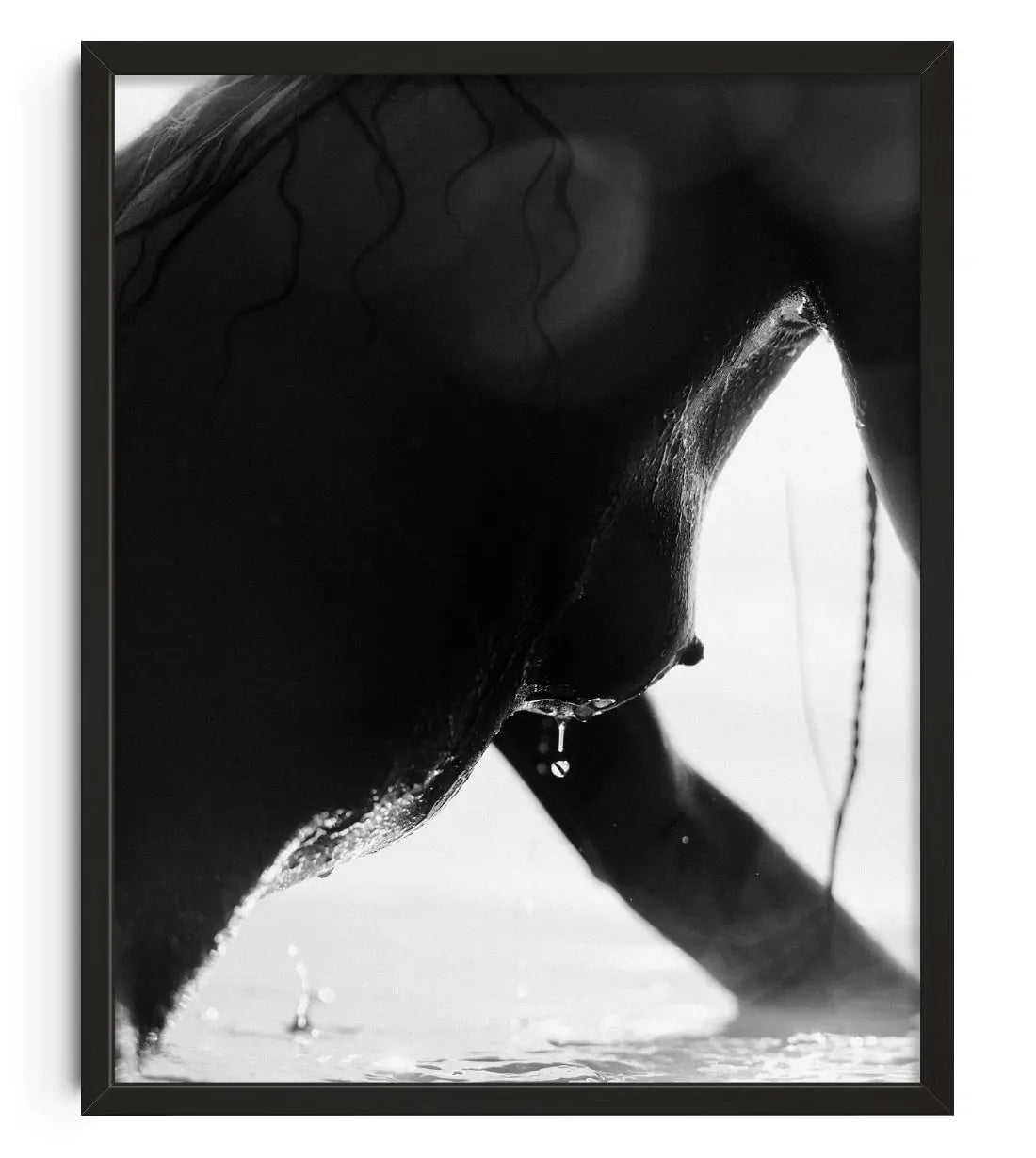 The Wet Line contemporary wall art print by Gregory Tauziac - sold by DROOL