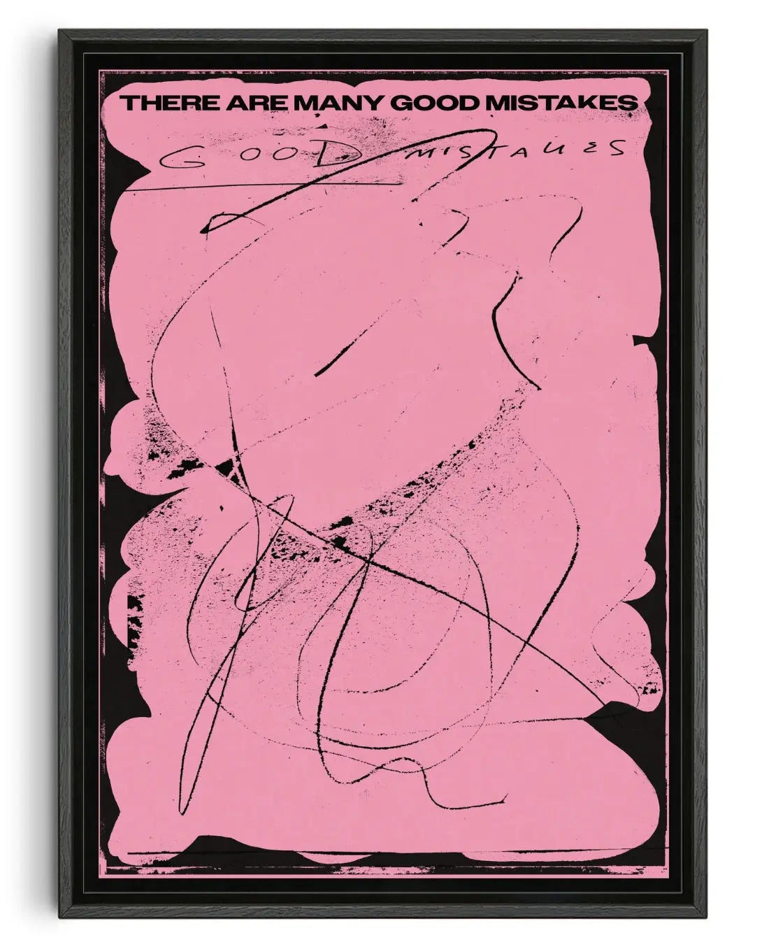 Many Good Mistakes contemporary canvas print by Imo Sinclair - sold by DROOL
