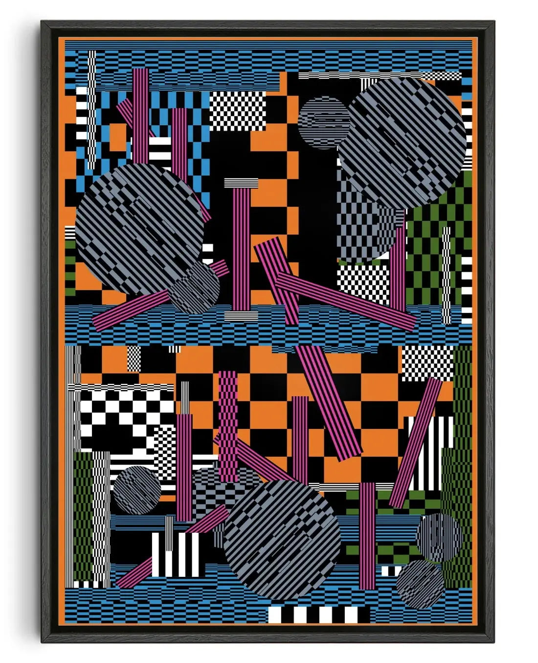 Mind Palace contemporary wall art print by Casiel Checoni - sold by DROOL
