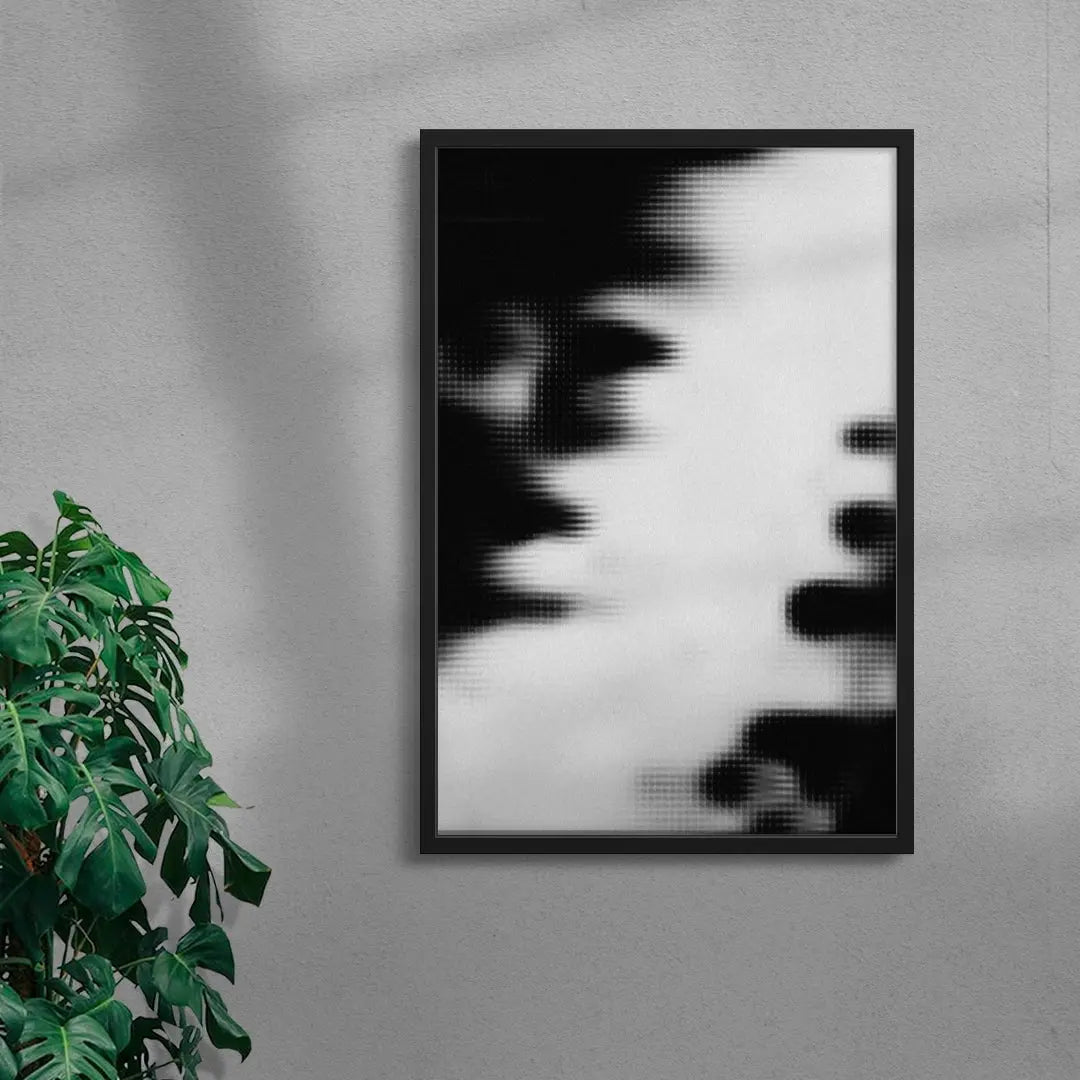 Veiled Portrait contemporary wall art print by Omar Belattar - sold by DROOL