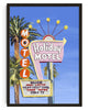 Holiday Motel contemporary wall art print by Laurie Campbell - sold by DROOL