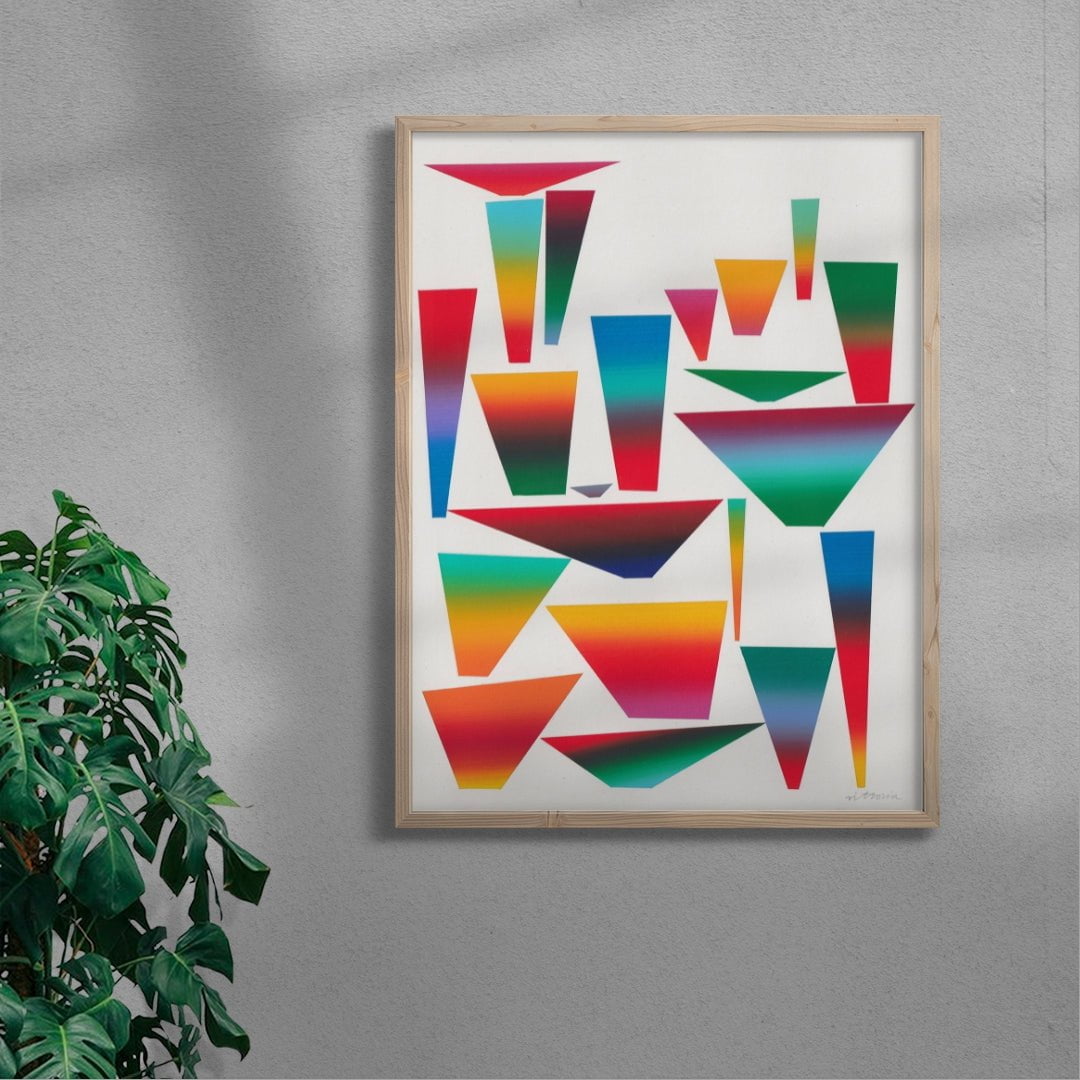 The Gravity Of Hope contemporary wall art print by Amber Vittoria - sold by DROOL