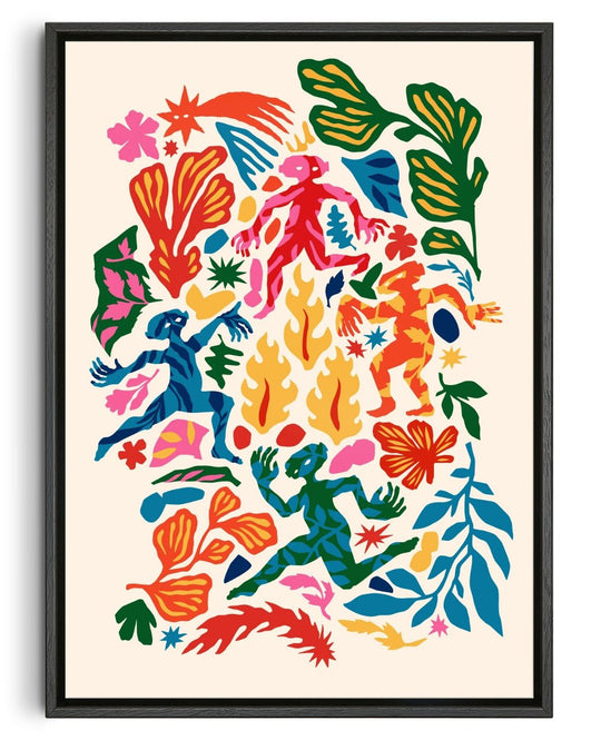 Meeting in the Kaleidoscopic Forest