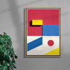 New Formalism II contemporary wall art print by Linus Lohoff - sold by DROOL