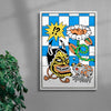 Still Life 2 contemporary wall art print by Jamie Muck - sold by DROOL