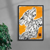 The Pack contemporary wall art print by Caitlin Flood-Molyneux - sold by DROOL