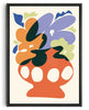 Bild in Galerie-Viewer laden, Big Flowers in a Big Vase contemporary wall art print by Els Jennings - sold by DROOL