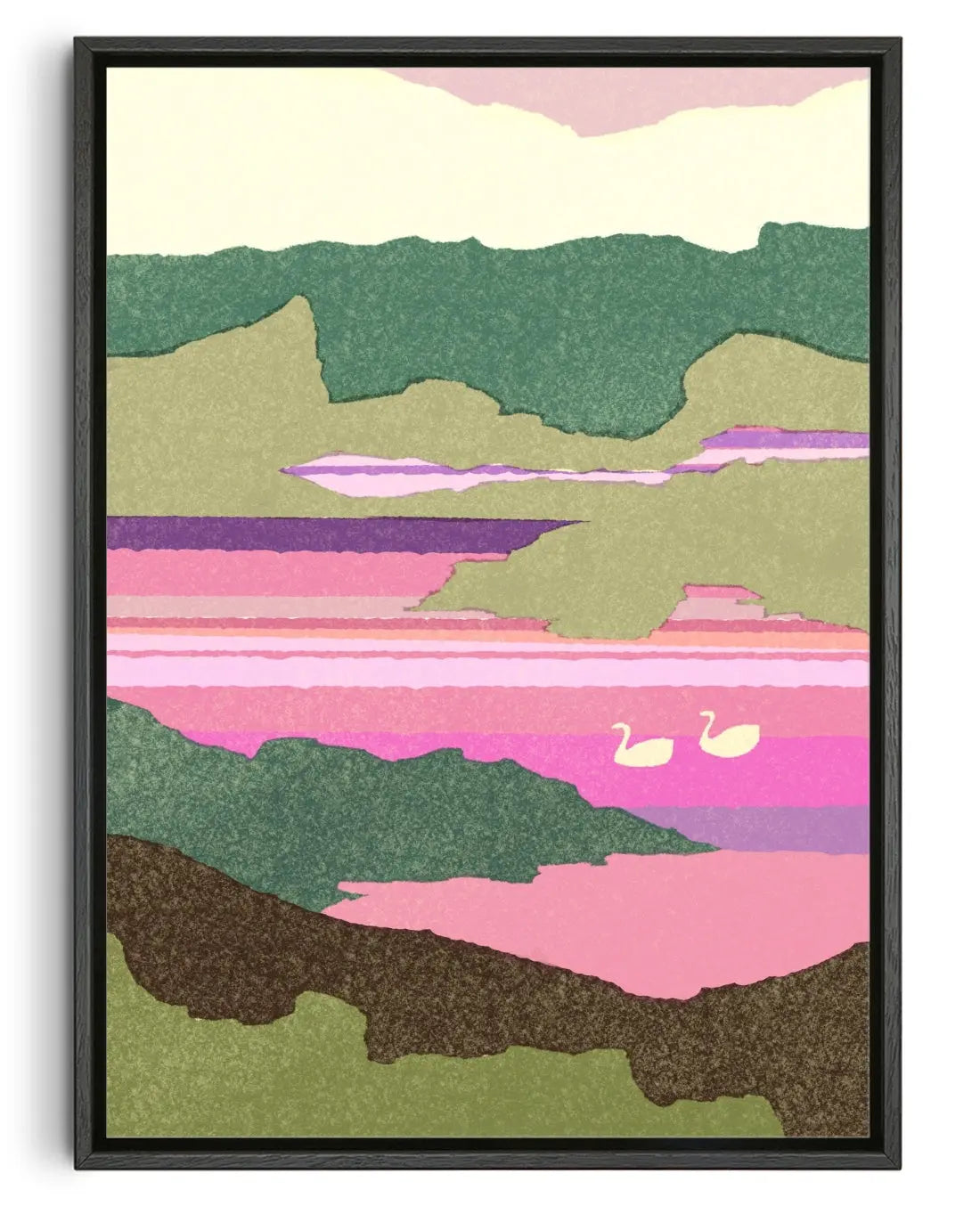 Buttermere contemporary canvas print by Lily Kong - sold by DROOL