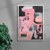 You contemporary wall art print by Caitlin Flood-Molyneux - sold by DROOL