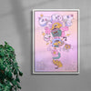 The Joy You Bring contemporary wall art print by My Sunbeam - sold by DROOL
