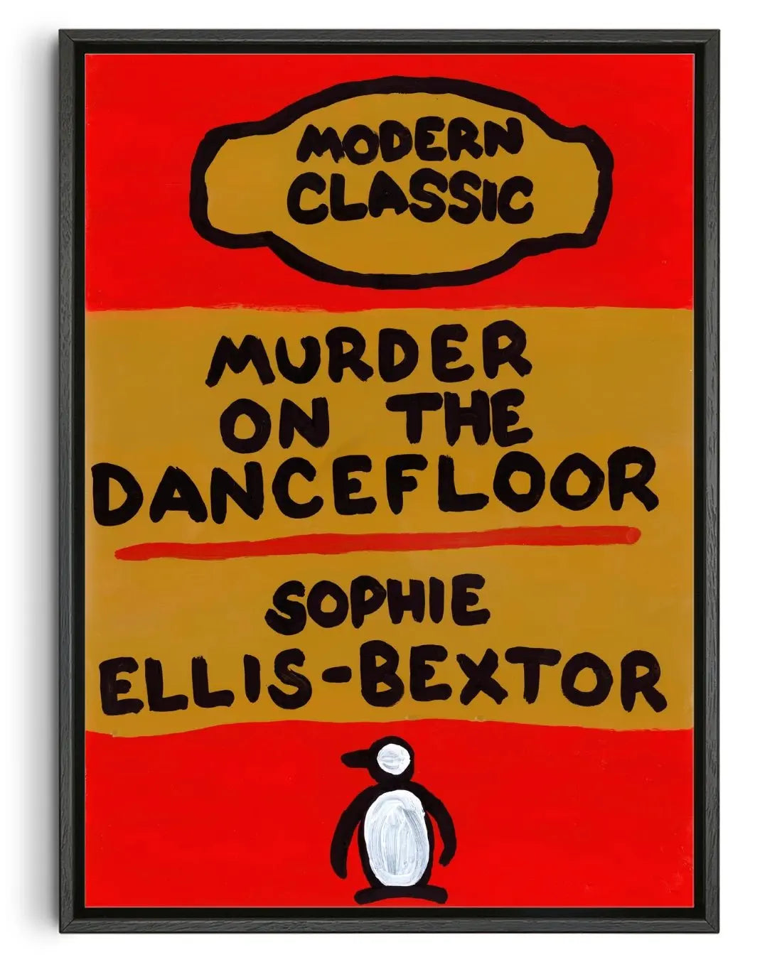 Murder On The Dancefloor contemporary wall art print by Times New Roadman - sold by DROOL