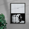 Bad Habits contemporary wall art print by Floating Bstrd - sold by DROOL