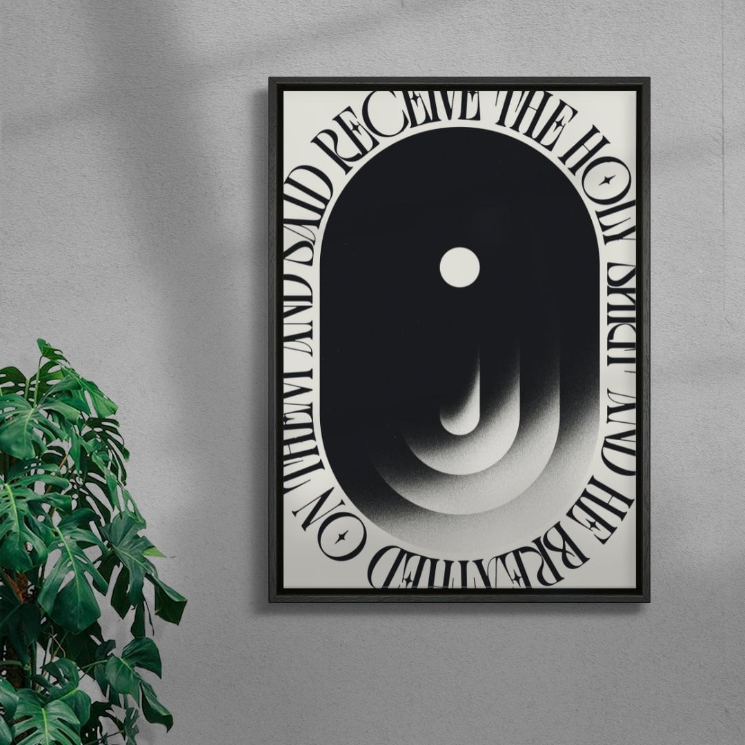 LIGHT UPON THEM contemporary wall art print by Xtian Miller - sold by DROOL