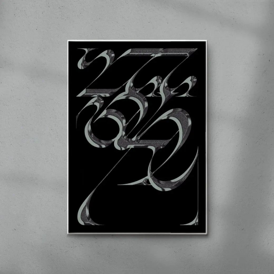 Heraldo III contemporary wall art print by Casiel Checoni - sold by DROOL