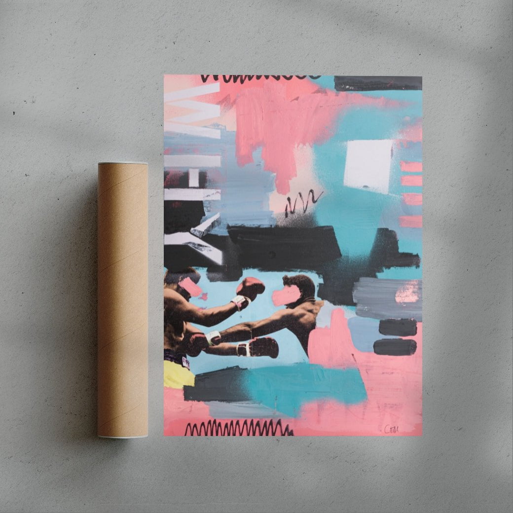 Fallout contemporary wall art print by Caitlin Flood-Molyneux - sold by DROOL