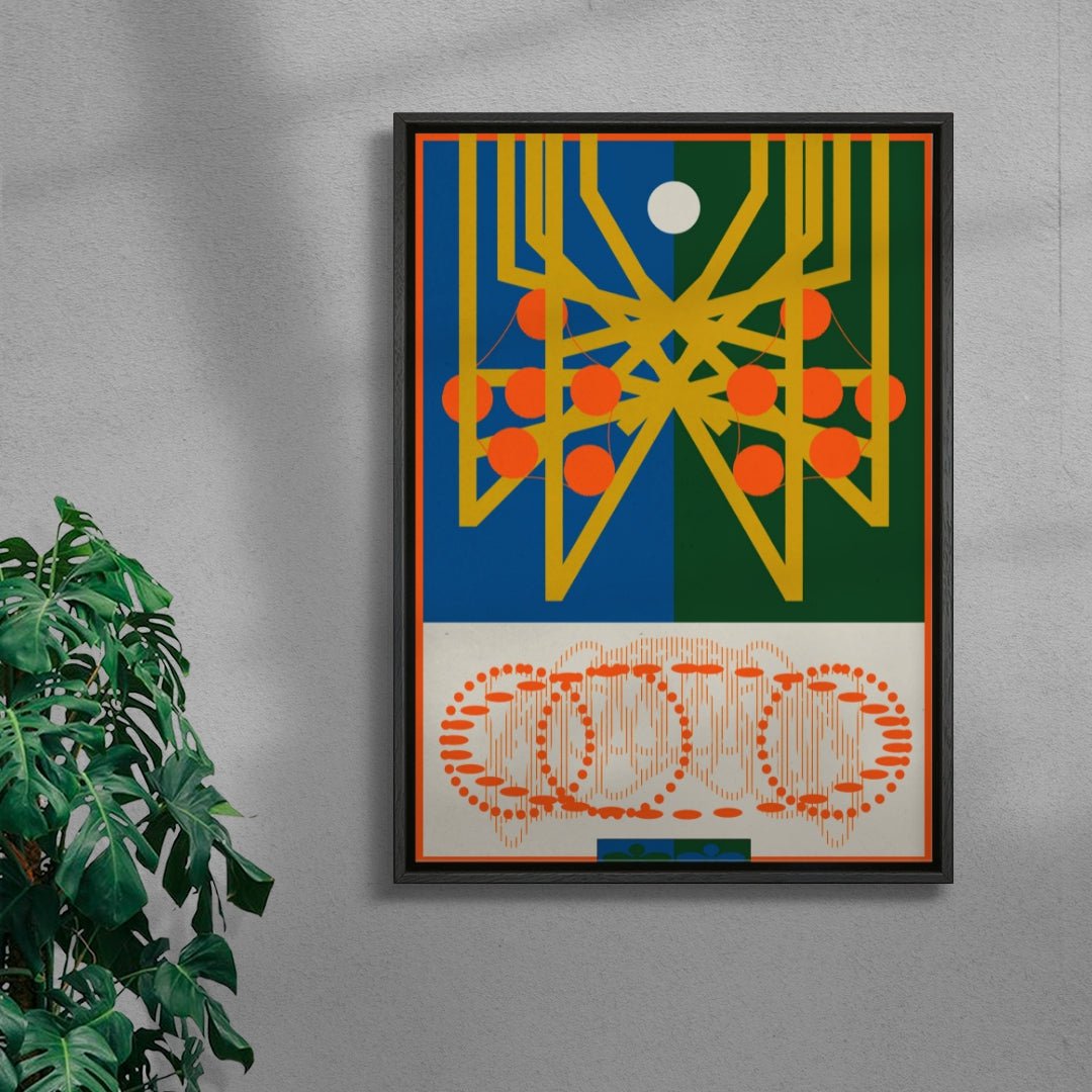 Behavior contemporary wall art print by Tristan Huschke - sold by DROOL
