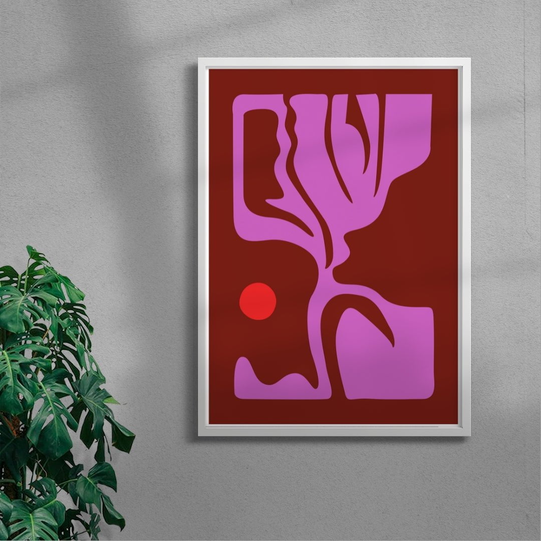 Wabi Sabi contemporary wall art print by Kim Van Vuuren - sold by DROOL