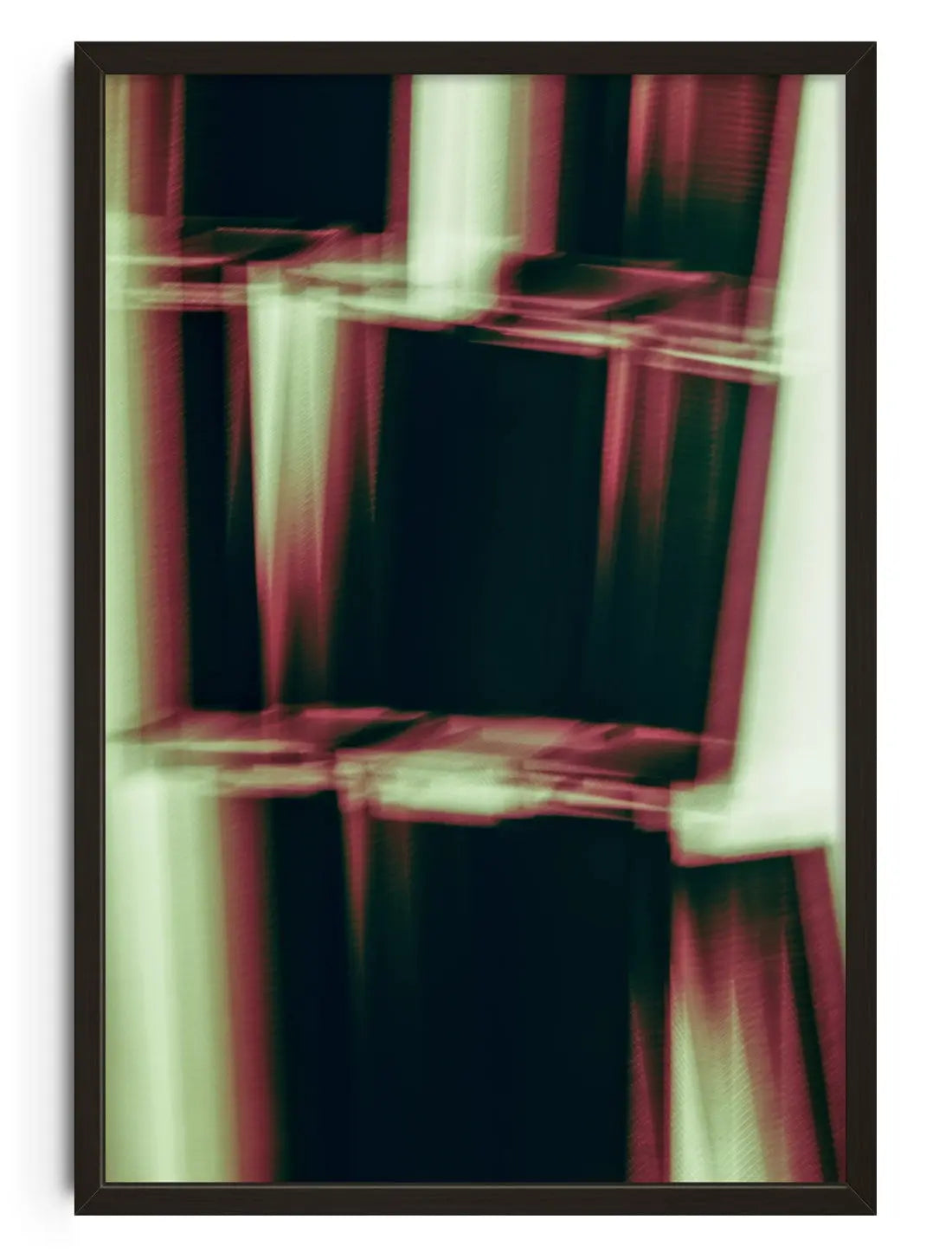 Seeing Squares contemporary wall art print by Omar Belattar - sold by DROOL