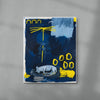 Rain dogs contemporary wall art print by Billy Bagilhole - sold by DROOL