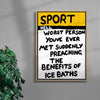 The Worst Person Youve Ever Met contemporary canvas art print by Times New Roadman - sold by DROOL