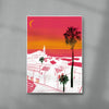 A Village In Colours contemporary wall art print by mareykrap - sold by DROOL