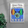 Space Time Encounters contemporary wall art print by Ricardo Schultz Ferraro - sold by DROOL