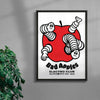 Bad Apples contemporary wall art print by Ignorance1 - sold by DROOL