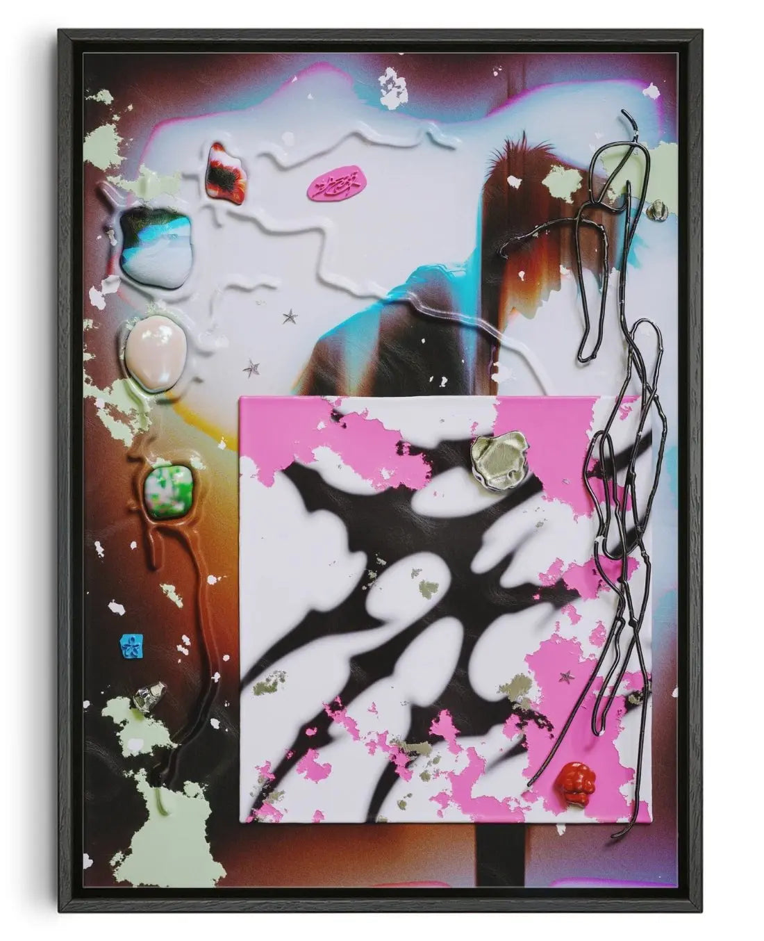 Running Away contemporary wall art print by Kitasavi - sold by DROOL