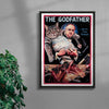 The Godfather contemporary wall art print by Deadly Prey - sold by DROOL