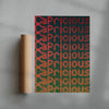 Poster 227 (Capricious) contemporary wall art print by Gang Buron-Yi - sold by DROOL