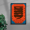 Hakeme contemporary wall art print by John Schulisch - sold by DROOL