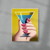 Toast contemporary wall art print by Juan de la Rica - sold by DROOL