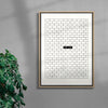 Behind the wall contemporary wall art print by Juan Sebastián Rosillo - sold by DROOL