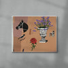 Still Life no 1 contemporary wall art print by Colby Edwards - sold by DROOL