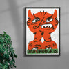 The Devil In I contemporary wall art print by Jorge Santos - sold by DROOL