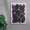 Sauce contemporary wall art print by Jorge Santos - sold by DROOL
